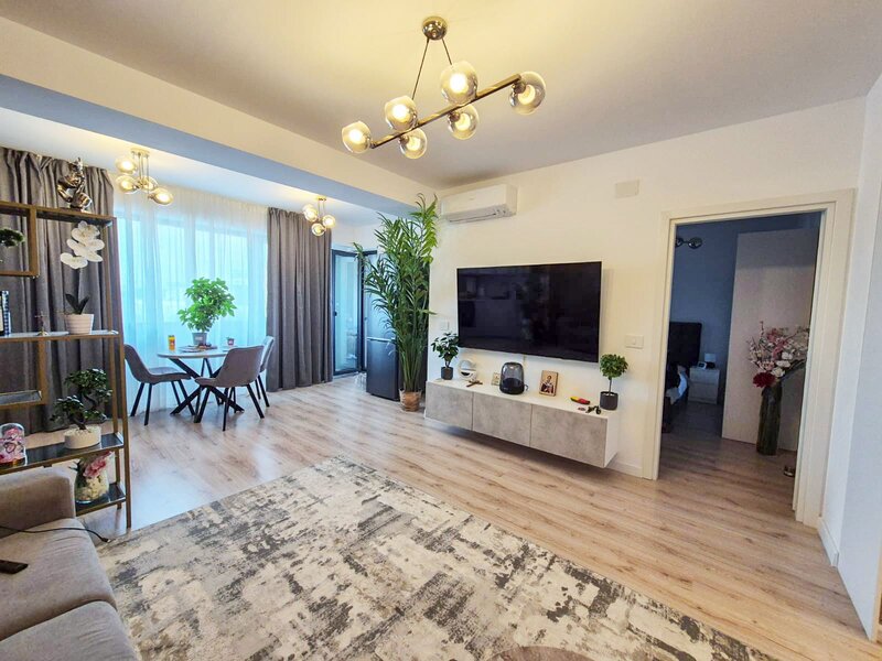 Pipera 2 camere rond OMV  nou Ivory premium dog friendly