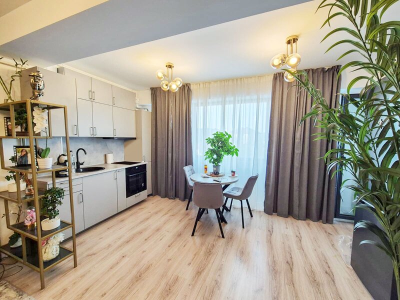 Pipera 2 camere rond OMV  nou Ivory premium dog friendly