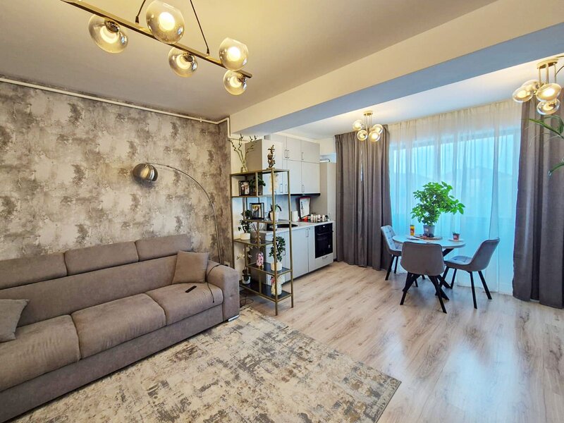 Pipera 2 camere rond OMV  nou Ivory premium dog friendly