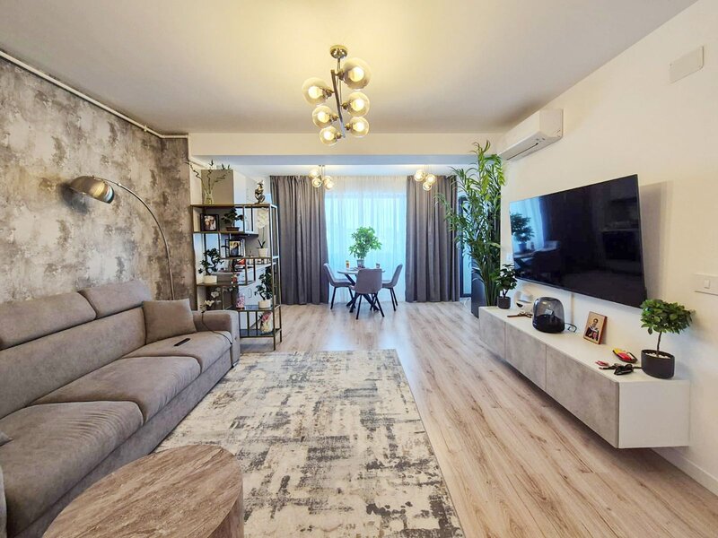 Pipera 2 camere rond OMV  nou Ivory premium dog friendly